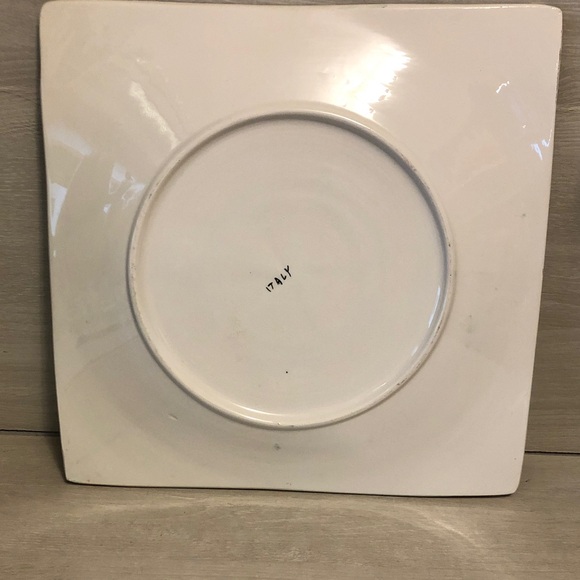 Vintage 1950s Italy Spring or Summer Serving Plate Salad Dish Cake Tray .... - Picture 2 of 3